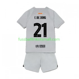 Fußballtrikots FC Barcelona Frenkie de Jong 21 Kinder 2022-2023 Kurzarm 3rd trikot kaufen